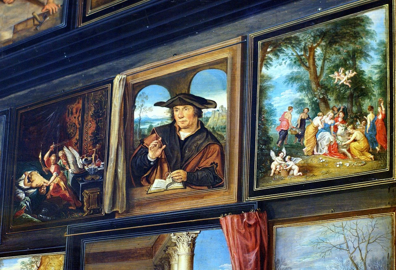 II - Apelle dipinge Campaspe, Mauritshuis, The Hague, The Netherlands, dettaglio 4